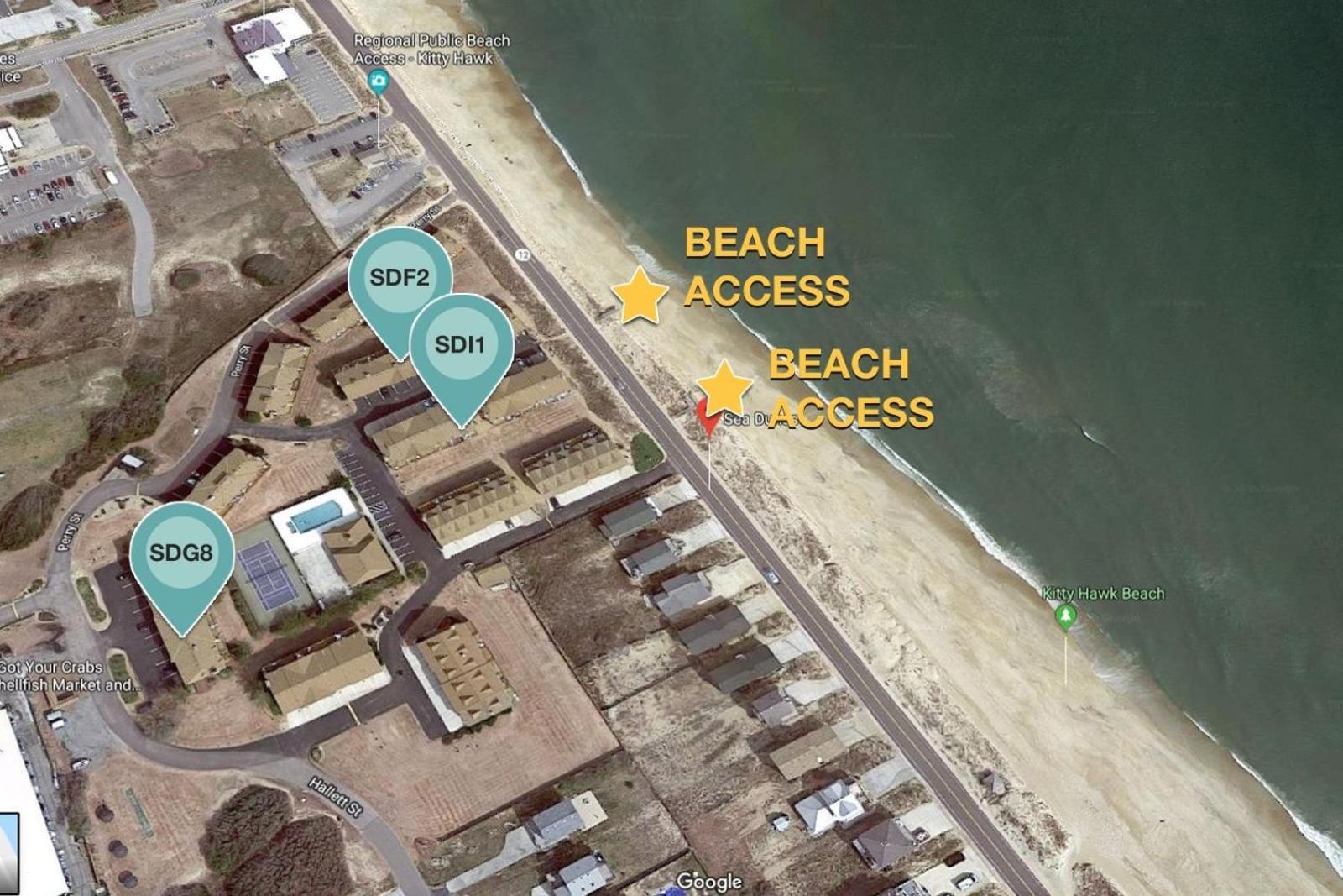 SDI1 - Sea Dunes I1 Kitty Hawk Exterior foto